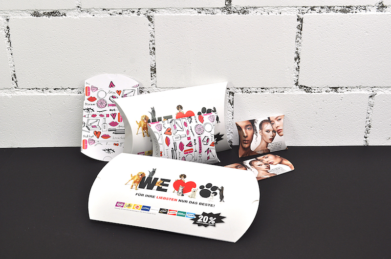 Kissenverpackungen drucken