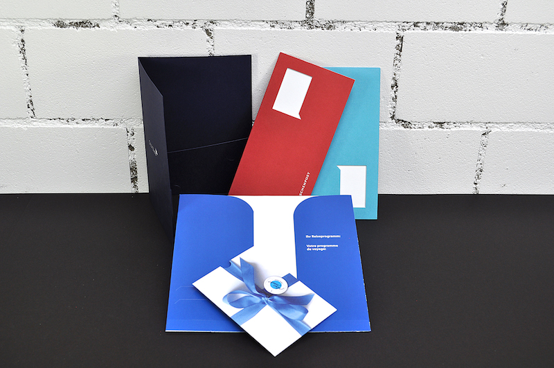 Mappen und Couvert bedrucken