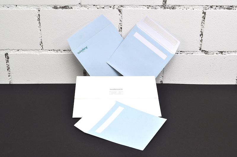 Couvert nach Kundenfarbe eingefärbt