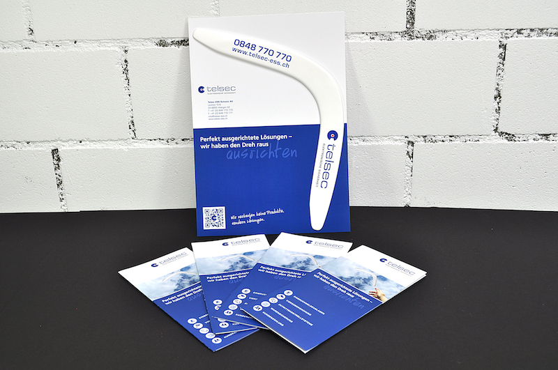 Prospekte für Kunden-Mailings