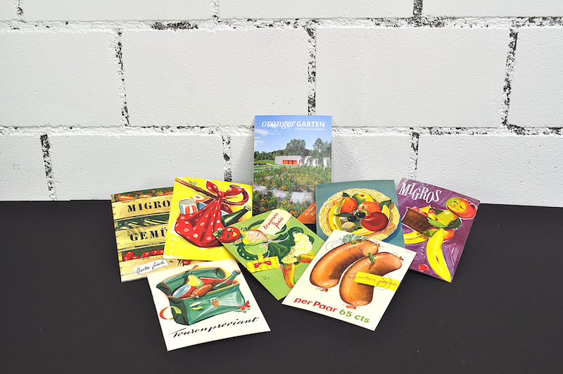 Prospektkarten in diversen Sorten