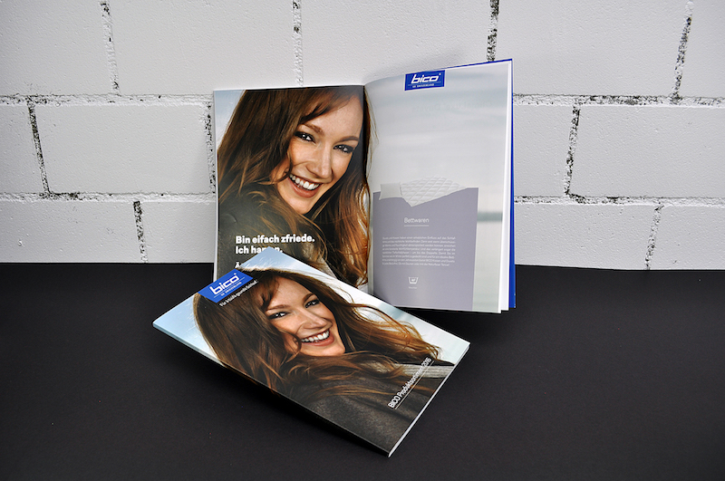 Klebegebundene Broschüren